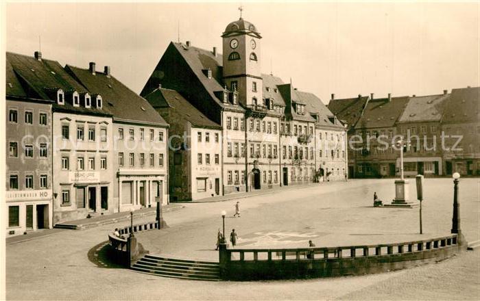 Leisnig Marktplatz Rathaus