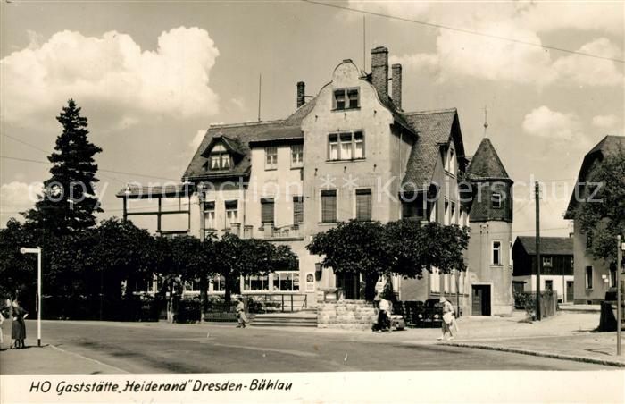 Buehlau Dresden HO Gaststaette Heiderand