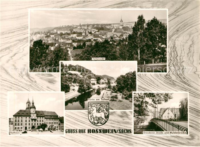 Rosswein Rathaus Dresdener Strasse Muldenbruecke