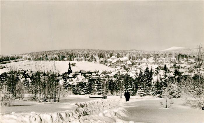 Braunlage Harz Jermerstein Viertel Achtermann Winter