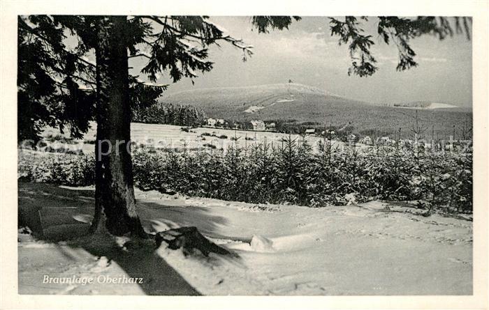 Braunlage Harz Winterlandschaft