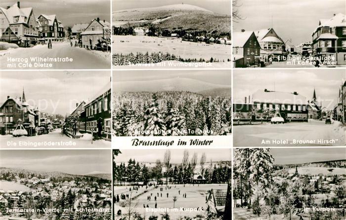 Braunlage Harz Herzog Wilhelmstrasse Cafe Dietze Brocken Torfhaus