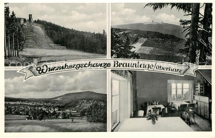 Braunlage Harz Wurmbergschanze Aussichtsturm