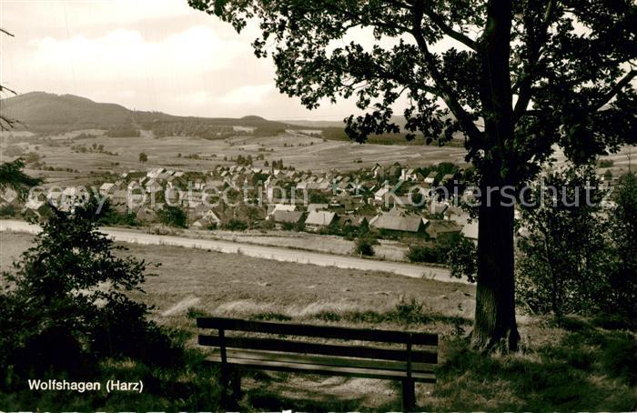 Wolfshagen Harz Panorama Parkbank