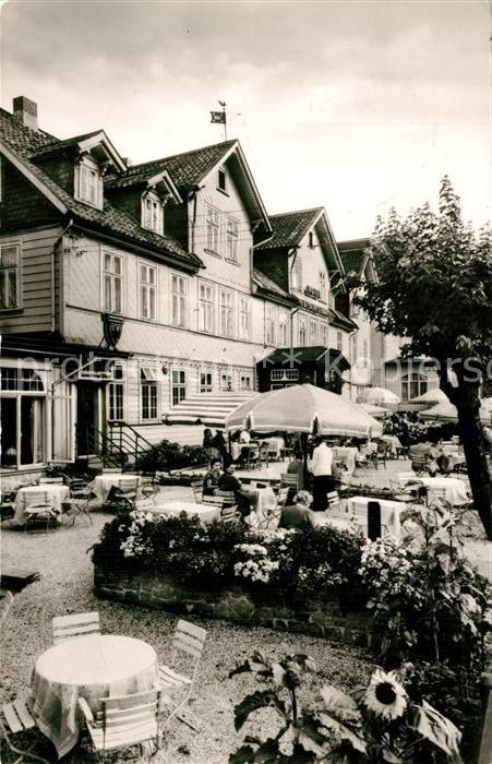 Hahnenklee-Bockswiese Harz Hotel Deutsches Haus Terrasse