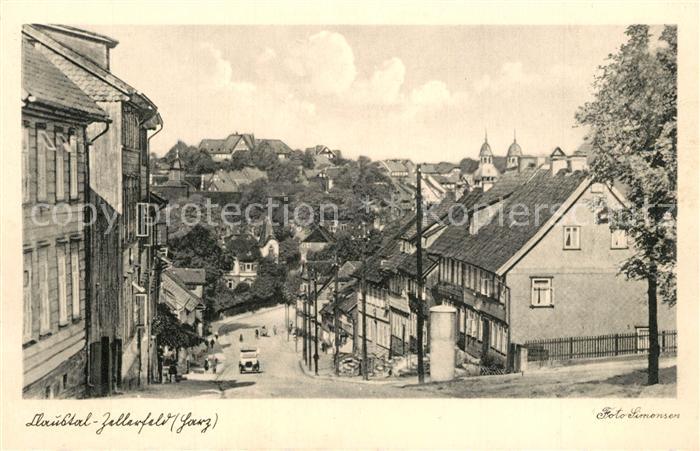 Clausthal-Zellerfeld Goslar Niedersachsen Dorfstrasse