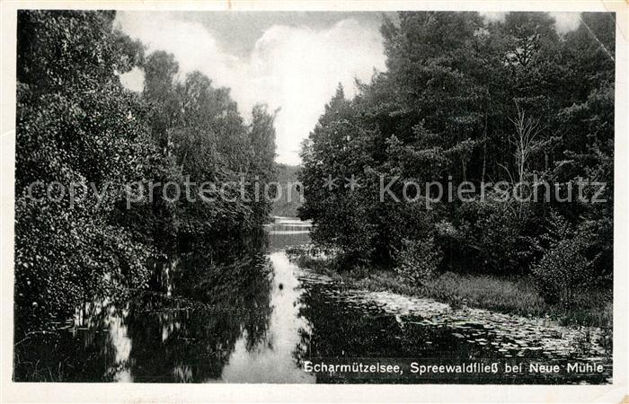 Neue Muehle Koenigs-Wusterhausen Scharmuetzelsee Spreewaldfliess