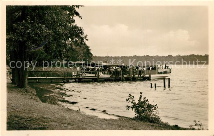 Pieskow Bad Saarow Bootsanlegestelle