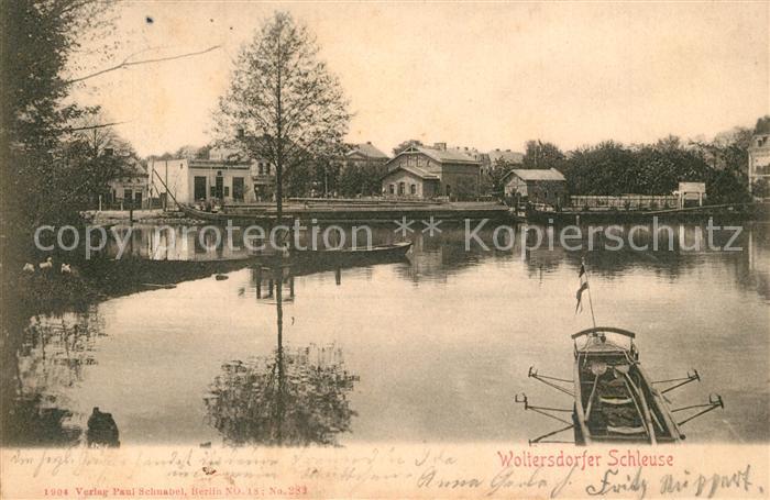 Woltersdorfer Schleuse Panorama