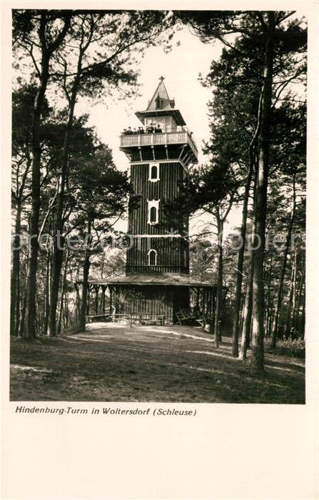 Woltersdorf Erkner Hindenburg Turm