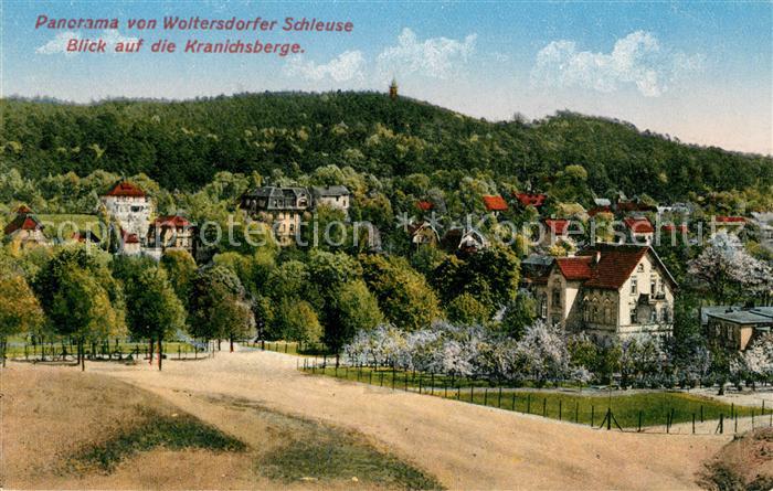 Woltersdorfer Schleuse Panorama Kranichsberge