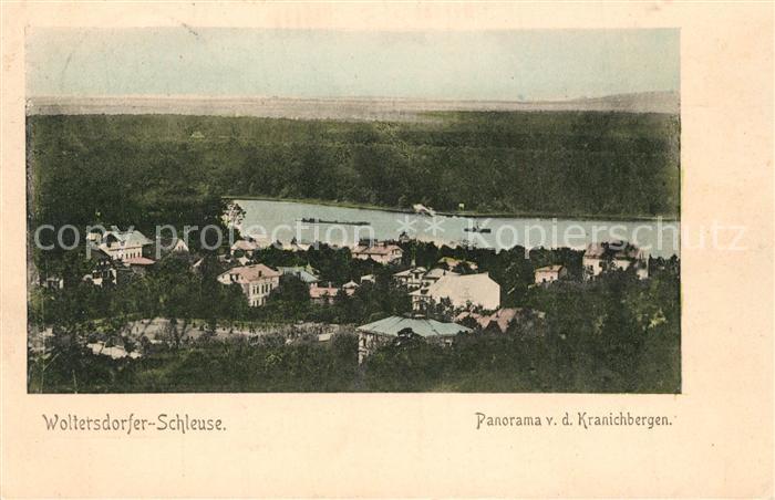 Woltersdorfer Schleuse Panorama