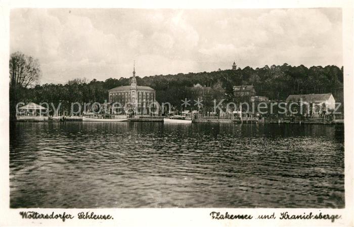 Woltersdorfer Schleuse Flakensee Kranichsberge