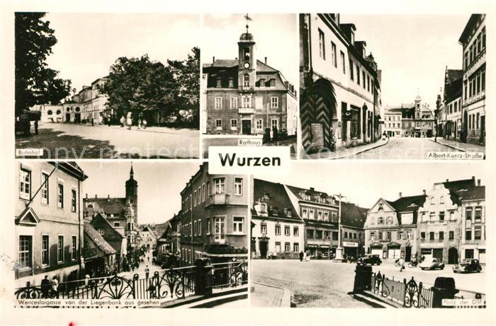 Wurzen Sachsen Platz der DSF Bahnhof Rathaus