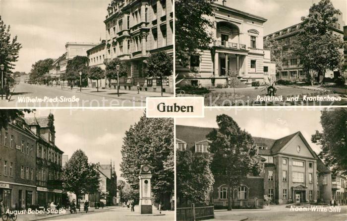 Guben Wilhelm Pieck Strasse Poliklinik Krankenhaus Noemi Wilke Stift