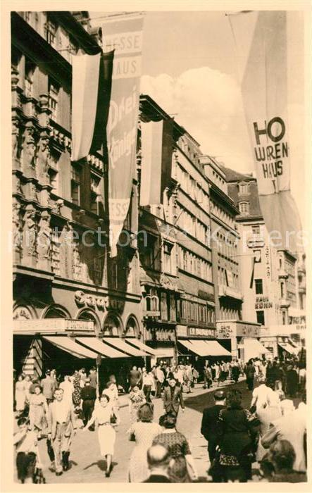 LEIPZIG Sachsen Drei Koenige Messehaus Einkaufstrasse