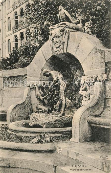 LEIPZIG Sachsen Maerchenbrunnen
