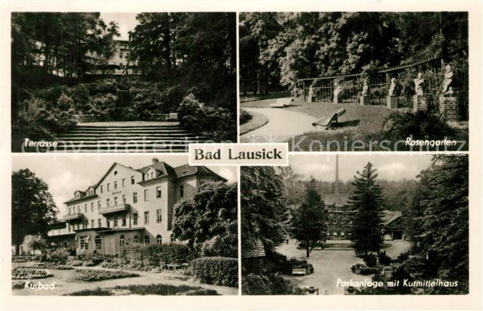 Lausick Bad Kurbad Rosengarten Terrasse
