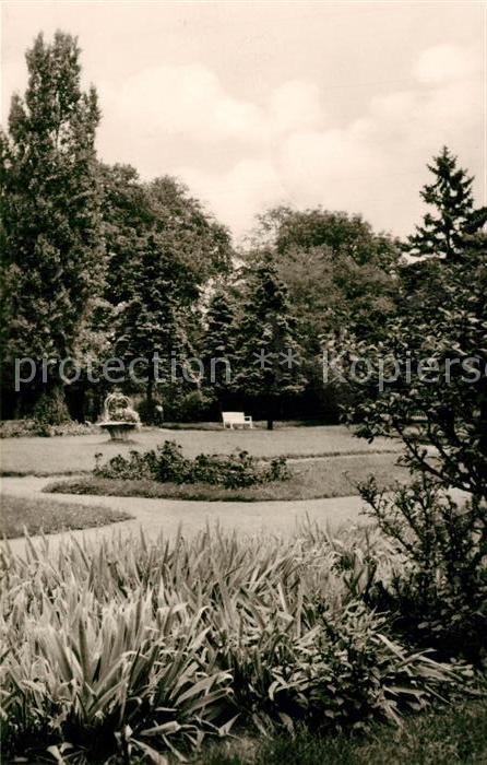 Wurzen Sachsen Parkanlagen Bahnhof