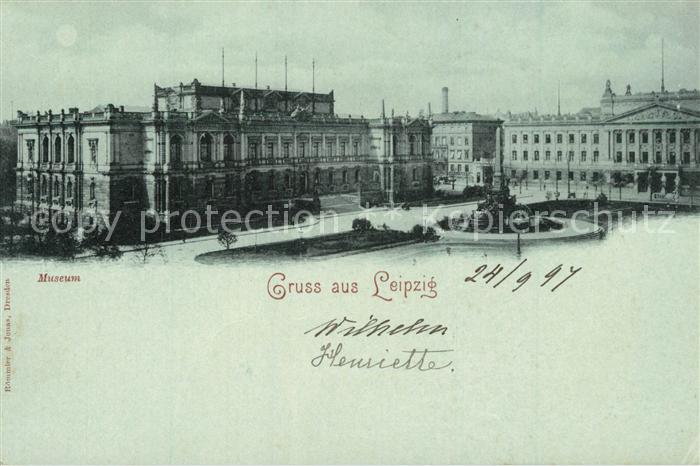 LEIPZIG Sachsen Museum Mondschein