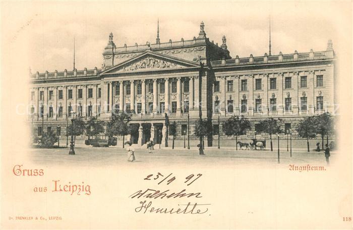 LEIPZIG Sachsen Augustenmuseum
