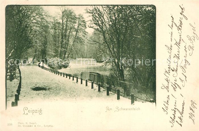 LEIPZIG Sachsen Schwanenteich