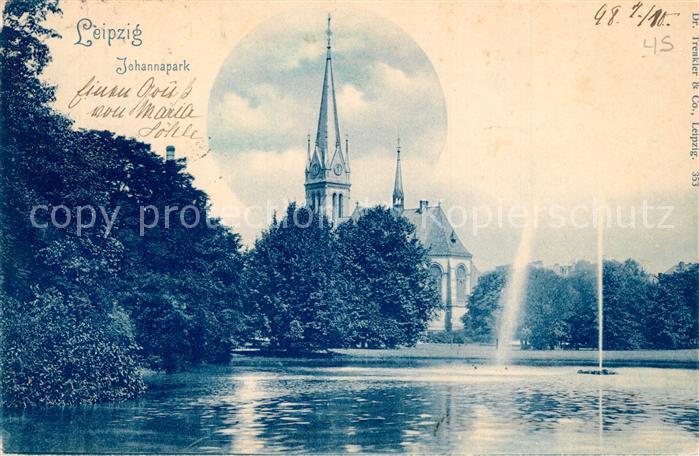LEIPZIG Sachsen Johannapark