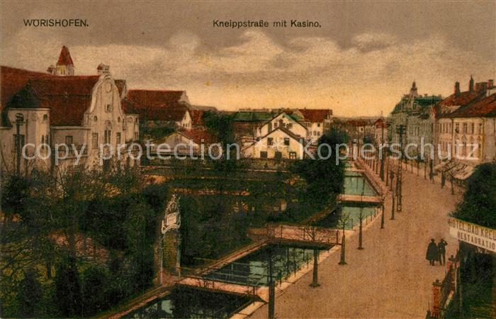 Woerishofen Bad Kneippstrasse mit Kasino