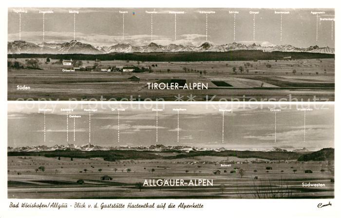 Bad Woerishofen Tiroler Alpen Allgaeuer Alpen