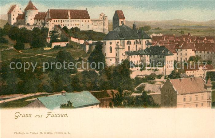 Fuessen Allgaeu Schloss