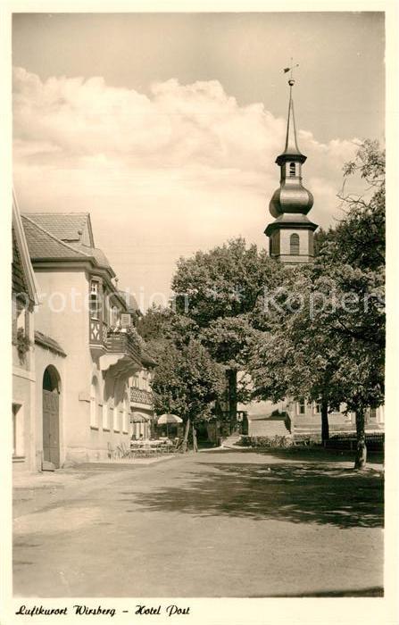 Wirsberg Kulmbach Bayern Hotel Post
