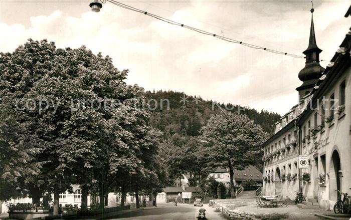 Wirsberg Kulmbach Bayern Partie am Markt
