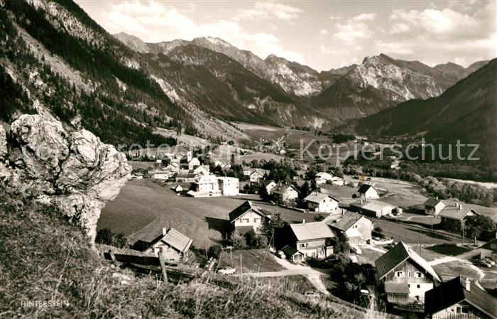 Hinterstein Bad Hindelang Panorama