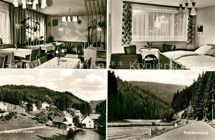 Schuebelhammer Cafe Pension Zur Muehle Fremdenzimmer Teilansicht Frankenwald