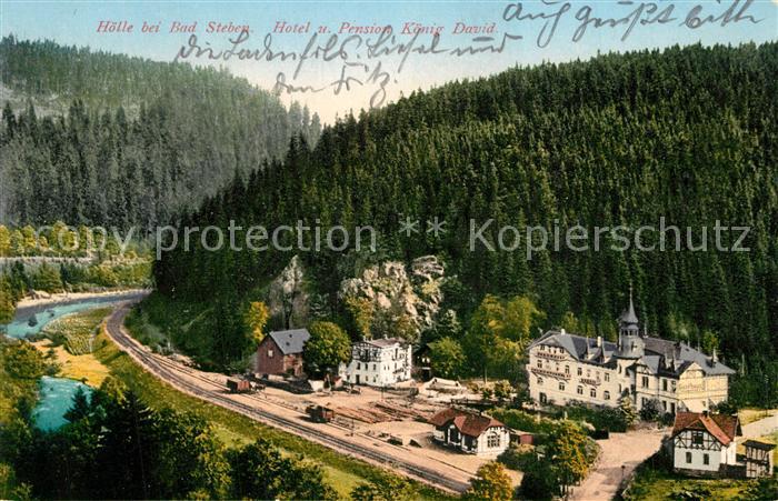 Hoelle Bad Steben Hotel Pension Koenig David