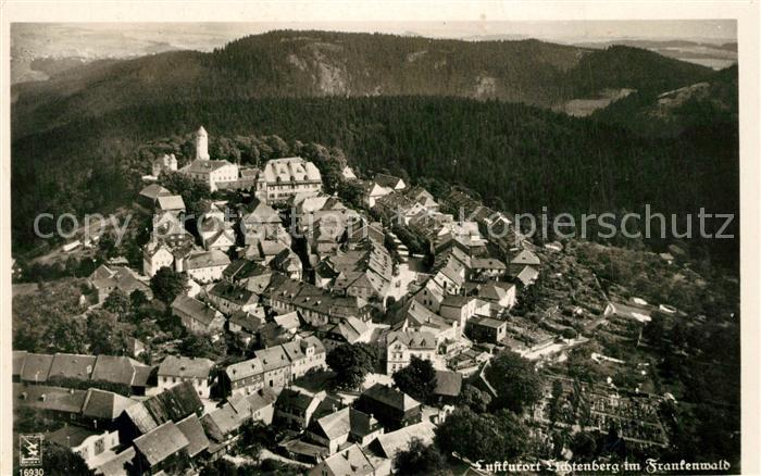 Lichtenberg Oberfranken Fliegeraufnahme