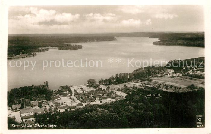 Altenhof Werbellinsee Fliegeraufnahme