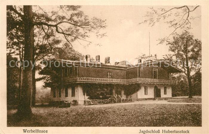 Werbellinsee-Altenhof Jagdschloss Hubertusstock