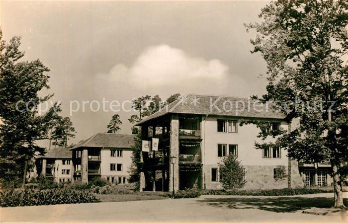 Werbellinsee-Altenhof Pionierrepublik Wilhelm Pieck Wohnhaeuser