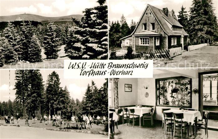 Torfhaus Harz WSV Huette Braunschweig Spielplatz Gastraum
