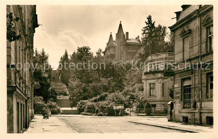 Eberswalde Goethestrasse mit Goethetreppe