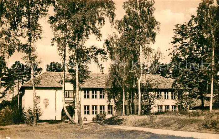Werbellinsee-Altenhof Pionierrepublik Wilhelm Pieck Teillager Schule