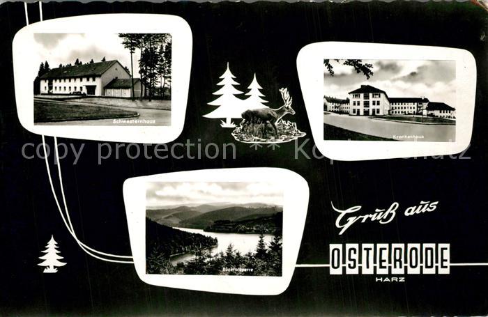 Osterode Harz Krankenhaus Schwesternhaus Soesetalsperre