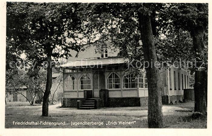 Friedrichsthal Oranienburg Jugendherberge Erich Weinert