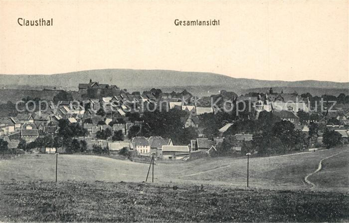 Clausthal-Zellerfeld Goslar Niedersachsen Gesamtansicht
