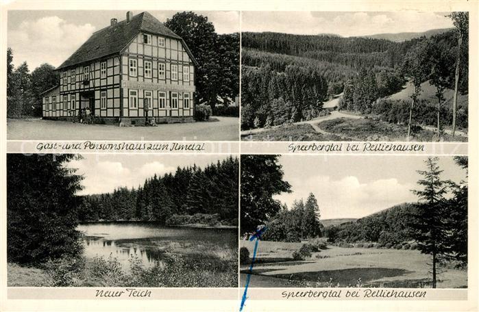 Dassel Solling Gasthaus Zum Ilmetal Speerbergtal Rellichausen Neuer Teich