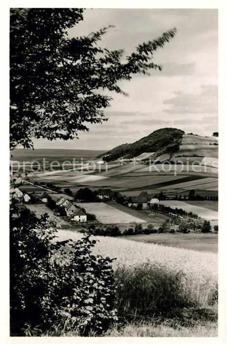 Lauenberg Solling Blick auf den Grabenberg