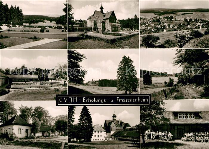 Dassel Solling CVJM Erholungsheim Jugendbegegnungsstaette Tannenwald Panorama