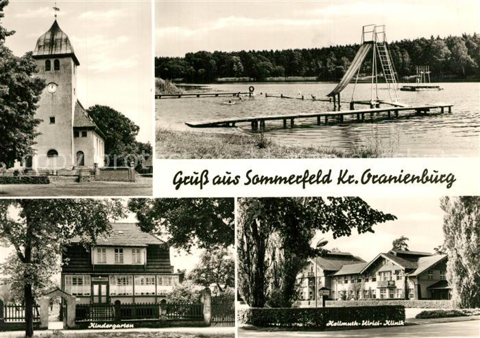 Sommerfeld Kremmen Kirche Schwimmbad Kindergarten Hellmuth Ulrici Klinik