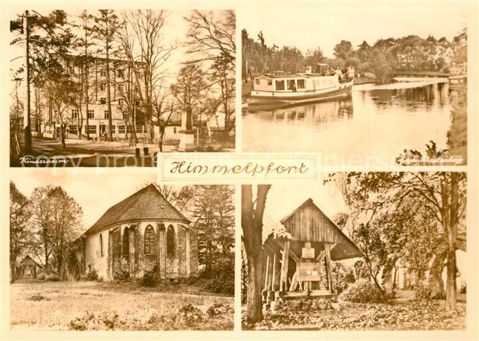 Himmelpfort Kinderheim MS Fuerstenberg Klosterkirche Glockenstuhl